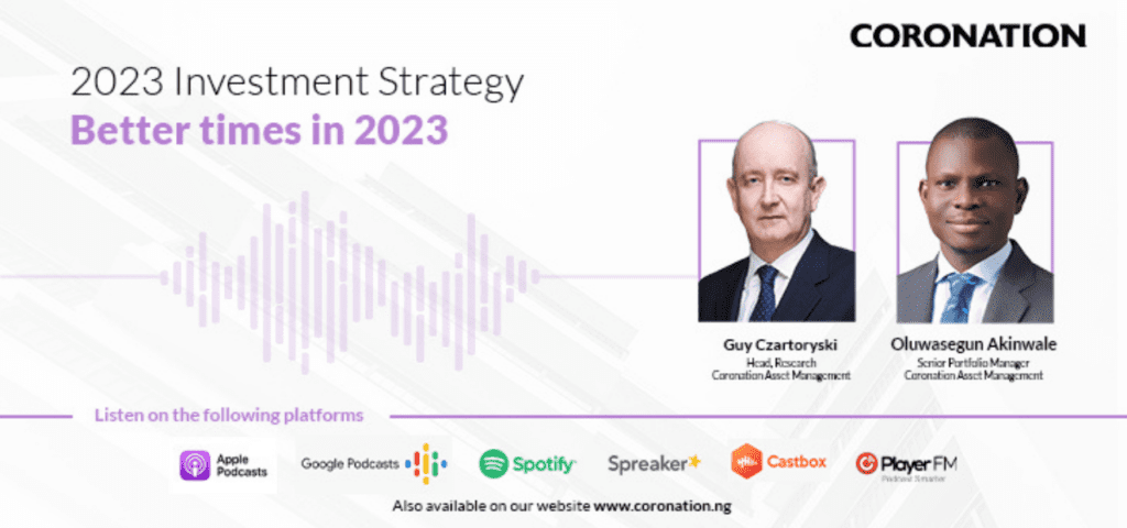 2023 Investment Strategy: Better times in 2023