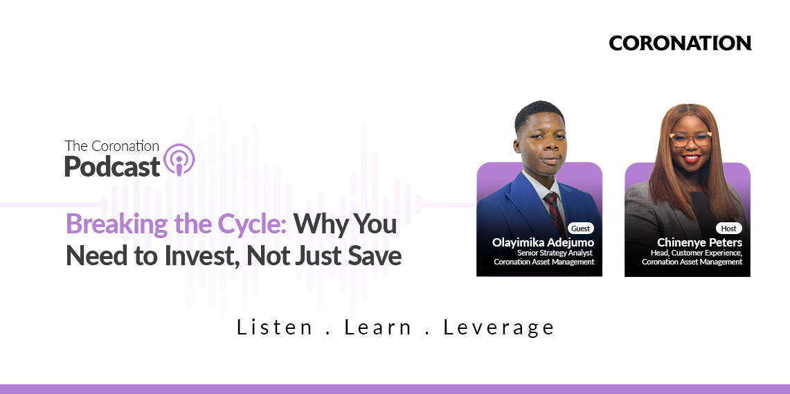 Breaking the Cycle: Why You Need to Invest, Not Just Save