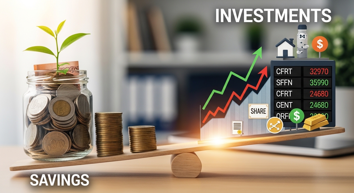 Savings vs Investment